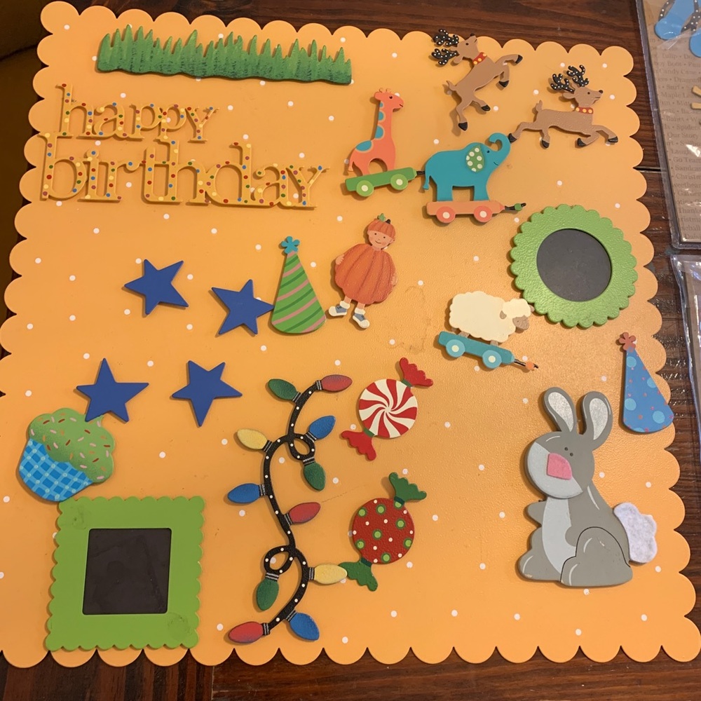 Embellish your story magnetic board and decor